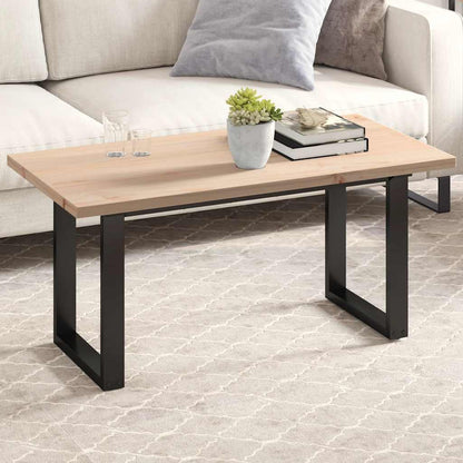 vidaXL Table Top 100x50x2.5 cm Rectangular Solid Wood Pine
