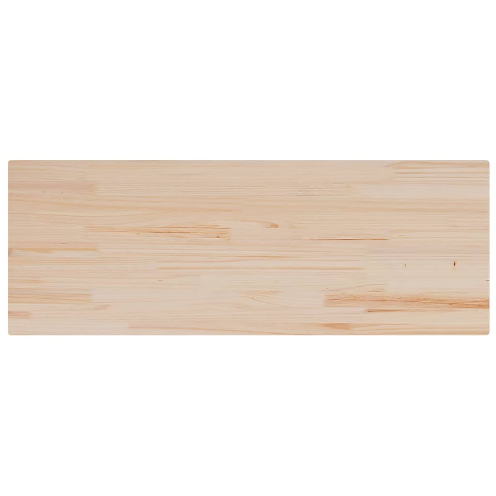 vidaXL Table Top 110x40x2.5 cm Rectangular Solid Wood Pine