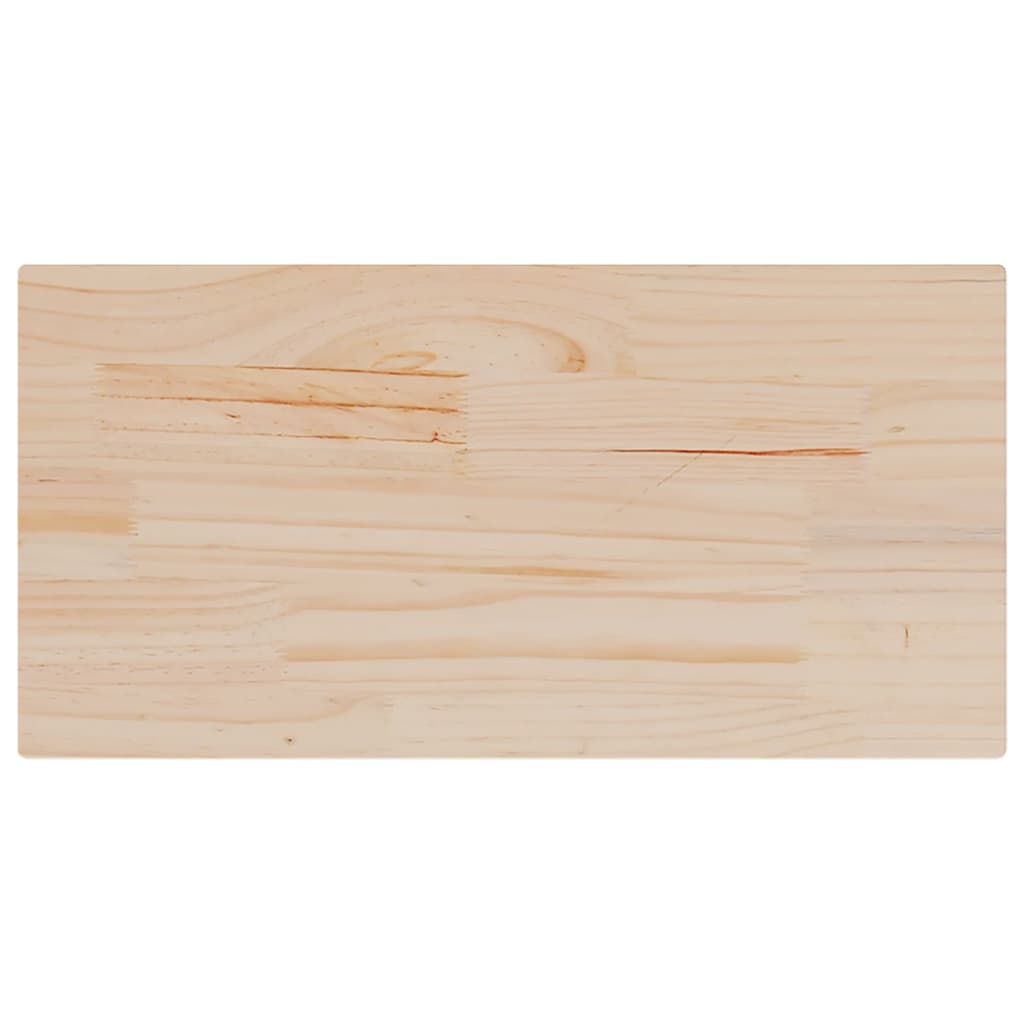 vidaXL Table Tops 4 pcs 90x45x2.5 cm Rectangular Solid Wood Pine