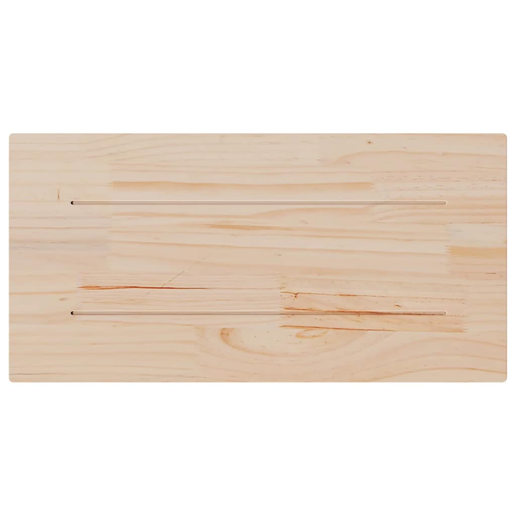 vidaXL Table Tops 4 pcs 90x45x2.5 cm Rectangular Solid Wood Pine