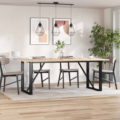 vidaXL Table Tops 4 pcs 100x50x2.5 cm Rectangular Solid Wood Pine