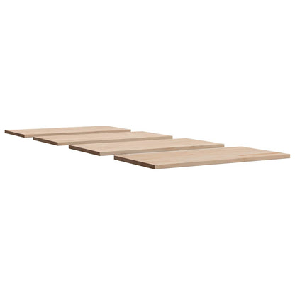 vidaXL Table Tops 4 pcs 100x50x2.5 cm Rectangular Solid Wood Pine