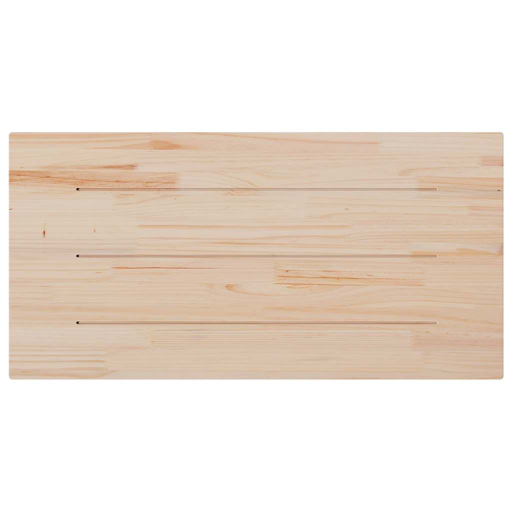 vidaXL Table Tops 4 pcs 100x50x2.5 cm Rectangular Solid Wood Pine