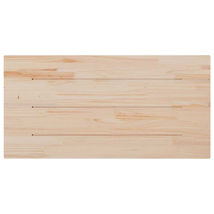 vidaXL Table Tops 4 pcs 100x50x2.5 cm Rectangular Solid Wood Pine