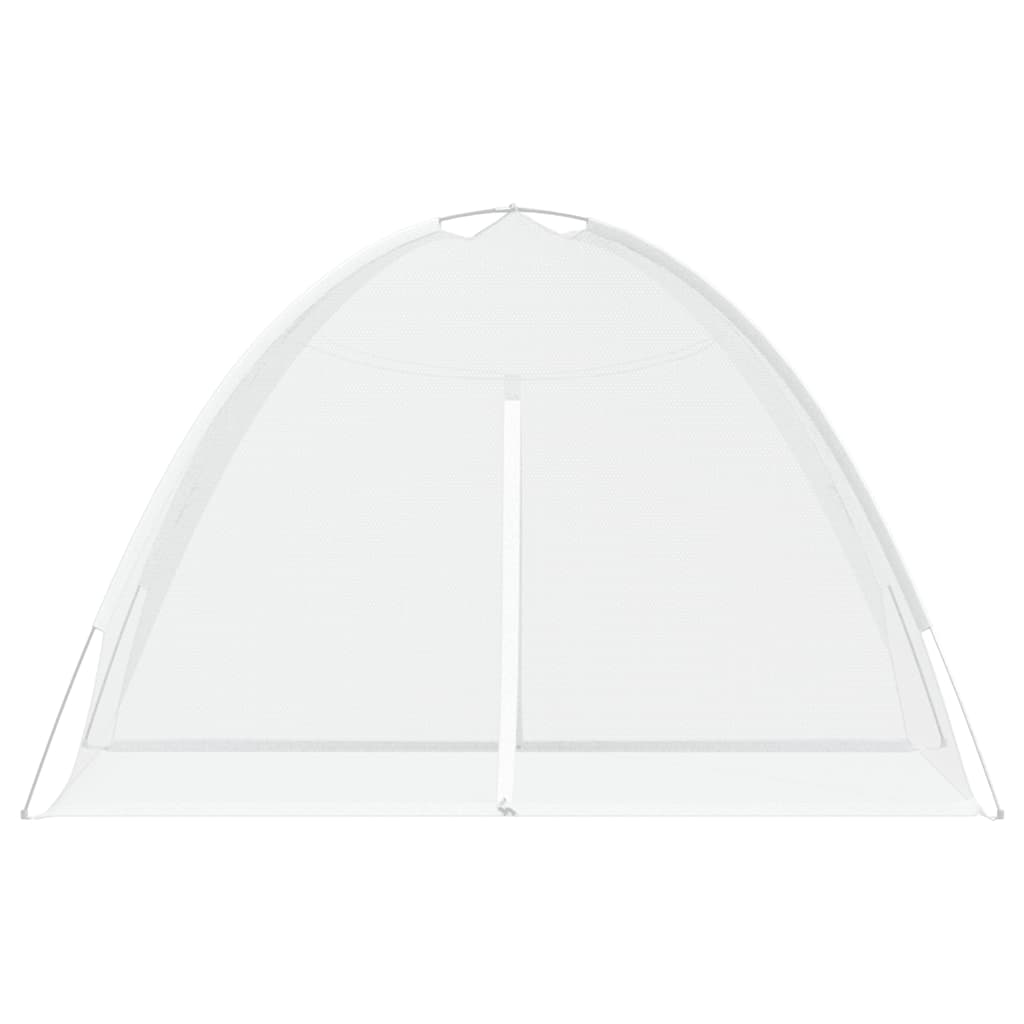 vidaXL Mosquito Net Mongolia with Doors 220 Mesh White 200x120x130 cm