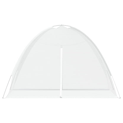 vidaXL Mosquito Net Mongolia with Doors 220 Mesh White 200x120x130 cm