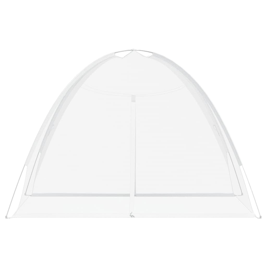 vidaXL Mosquito Net Mongolia with Doors 220 Mesh White 200x150x140 cm