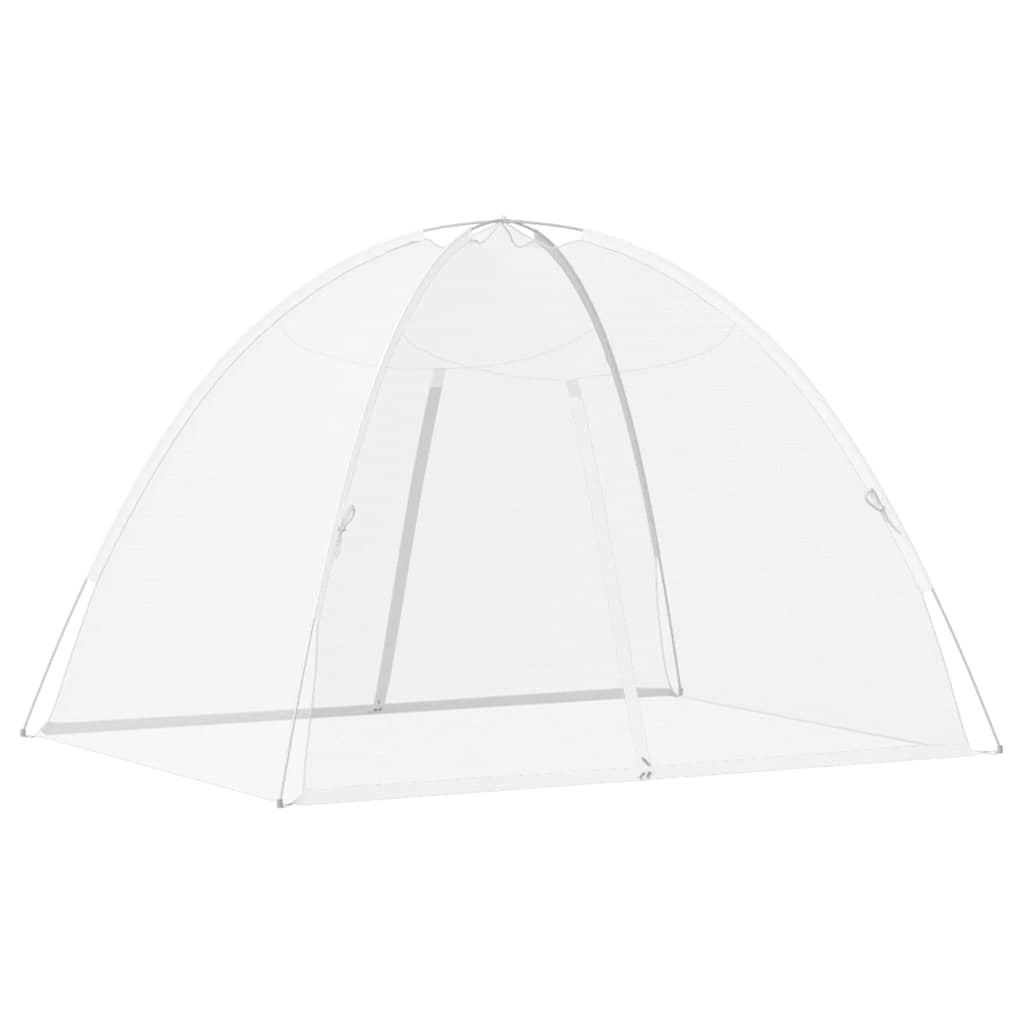 vidaXL Mosquito Net Mongolia with Doors 220 Mesh White 200x150x140 cm