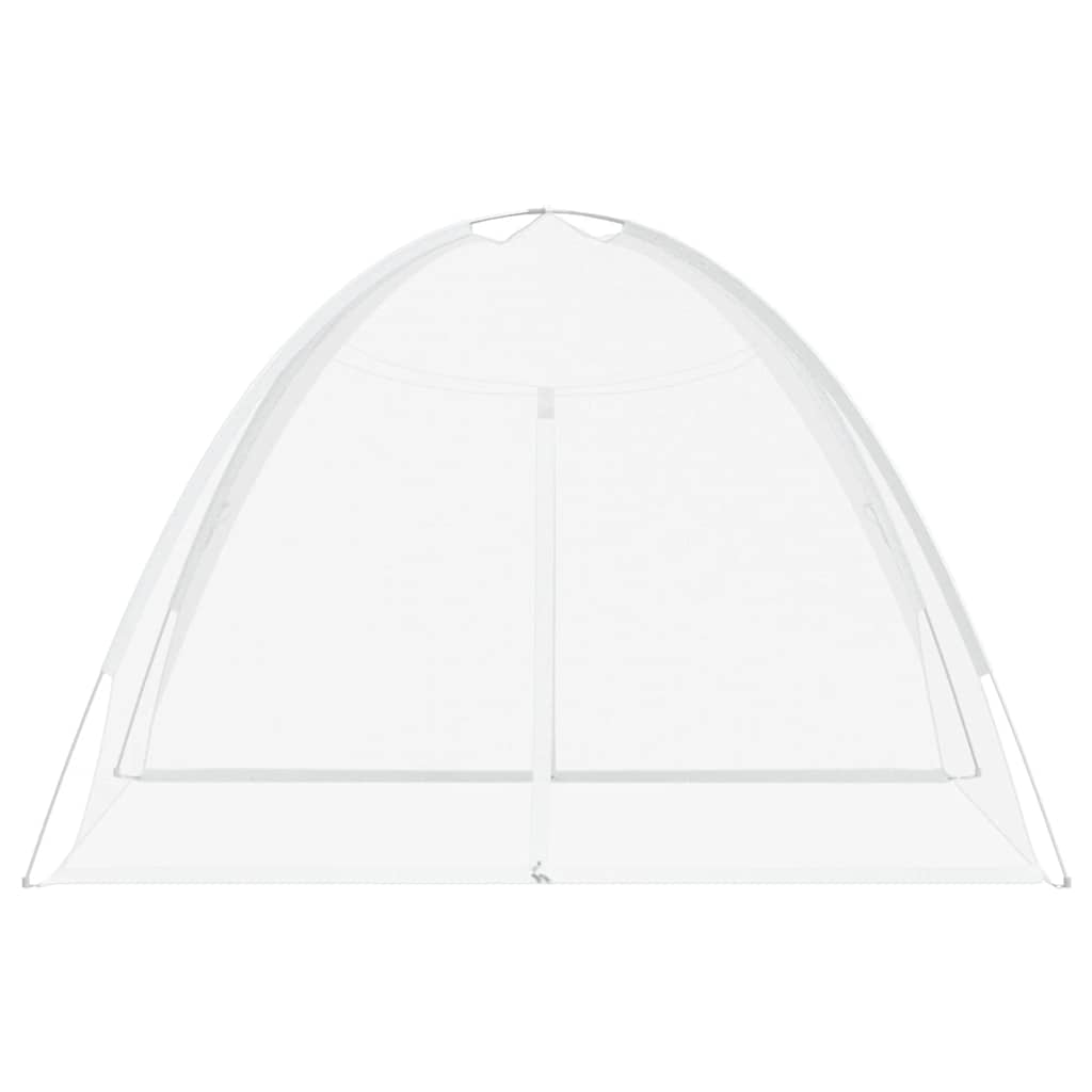 vidaXL Mosquito Net Mongolia with Doors 220 Mesh White 200x180x135 cm