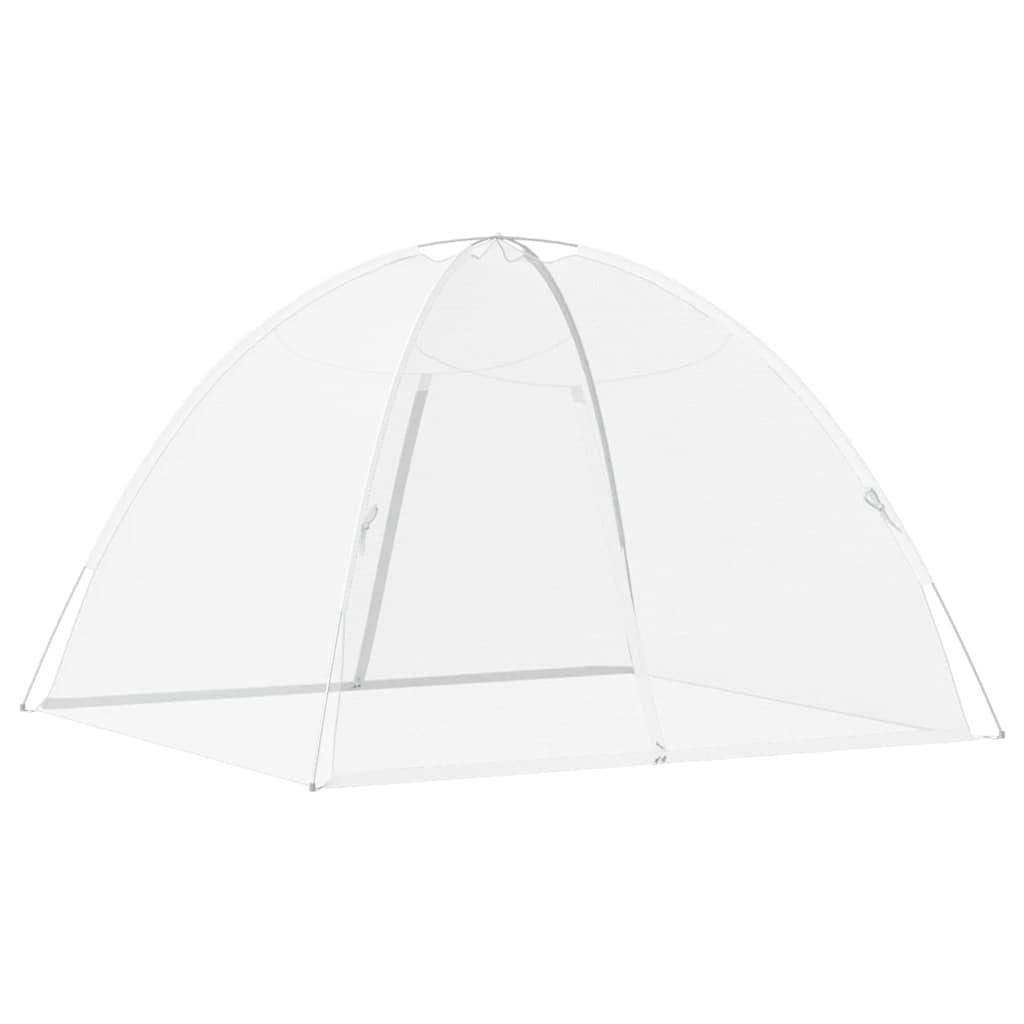 vidaXL Mosquito Net Mongolia with Doors 220 Mesh White 200x180x135 cm