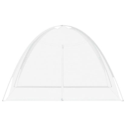 vidaXL Mosquito Net Mongolia with Doors 220 Mesh White 200x200x135 cm