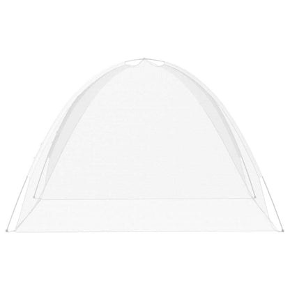 vidaXL Mosquito Net Mongolia with Doors 220 Mesh White 200x200x135 cm