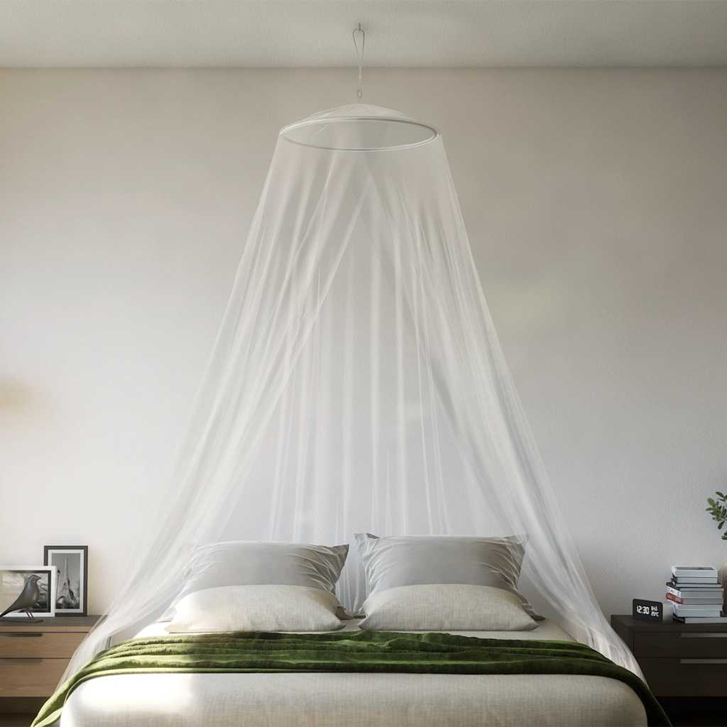 vidaXL Mosquito Net for Bed A-Shape 156 mesh 1020 cm Polyester