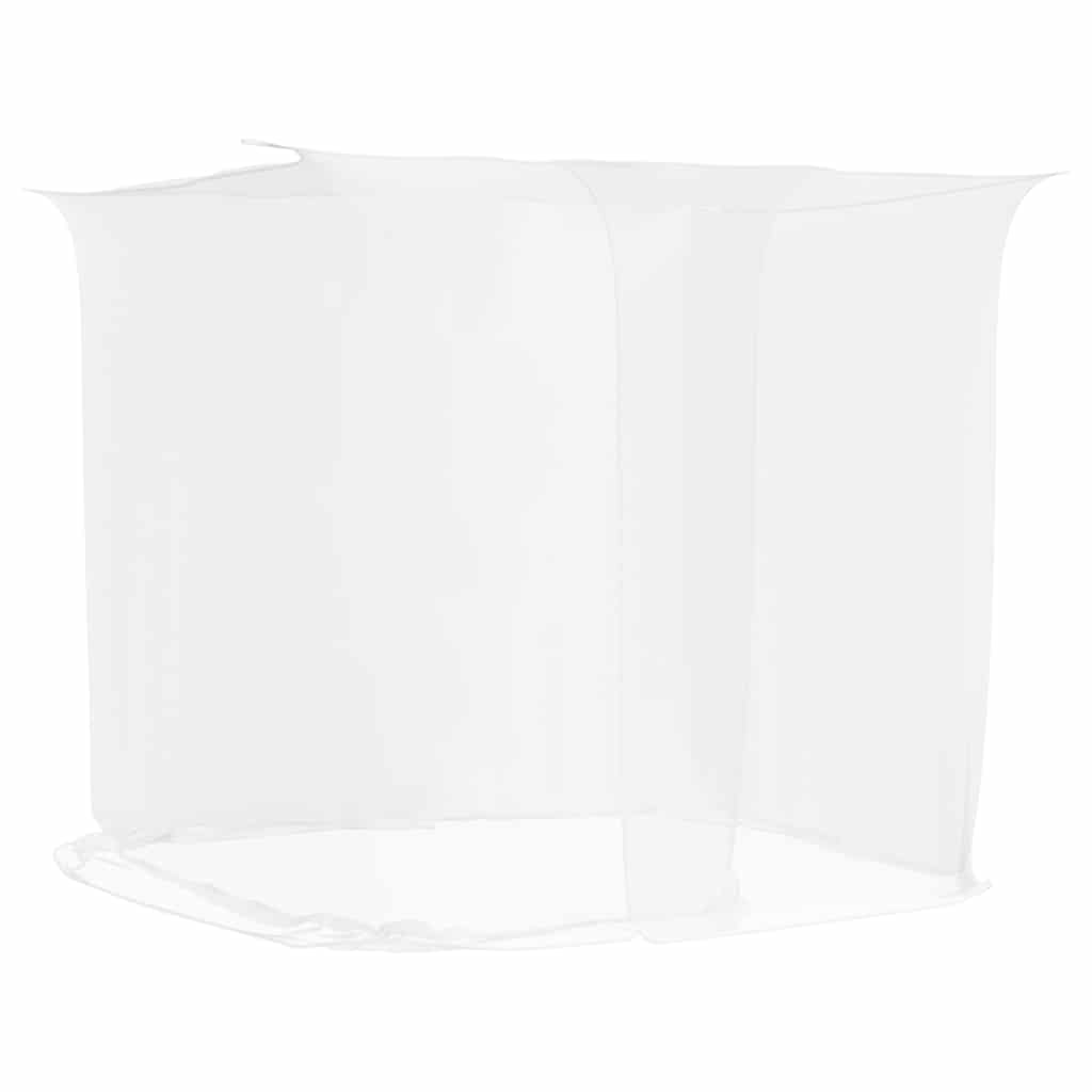 vidaXL Hanging Mosquito Net 156 Mesh White 220x100x150 cm