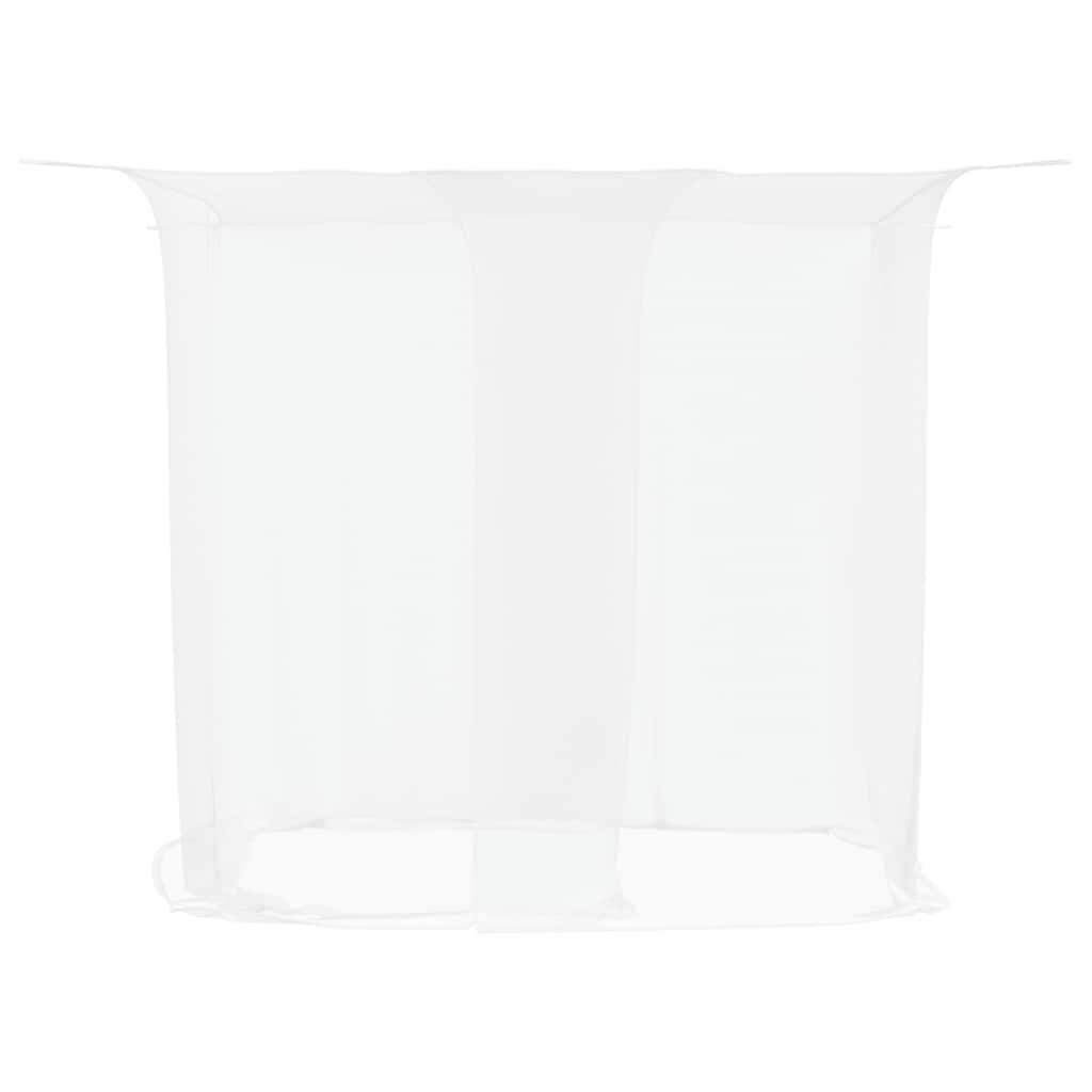 vidaXL Hanging Mosquito Net 156 Mesh White 220x120x150 cm