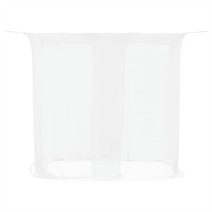 vidaXL Hanging Mosquito Net 156 Mesh White 220x120x150 cm