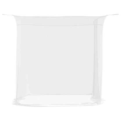 vidaXL Hanging Mosquito Net 156 Mesh White 220x120x150 cm