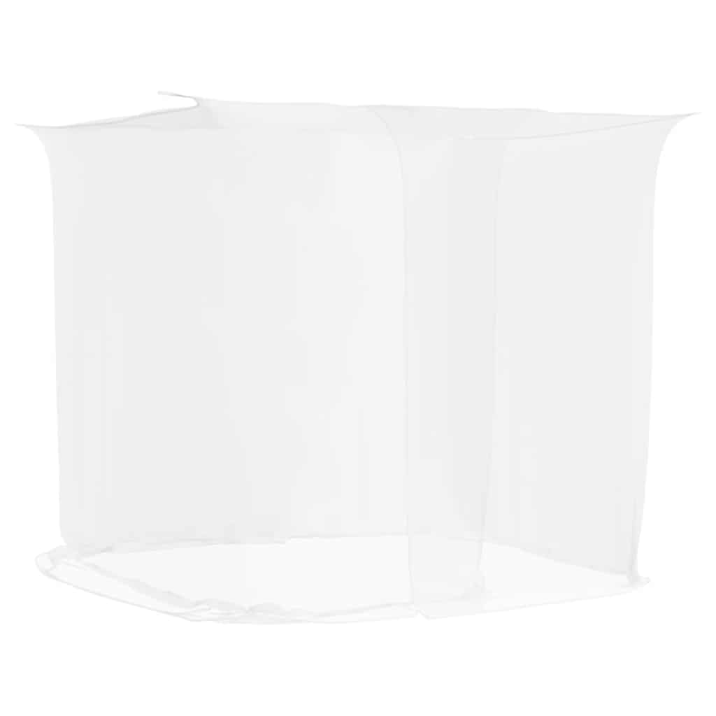 vidaXL Hanging Mosquito Net 156 Mesh White 220x120x150 cm