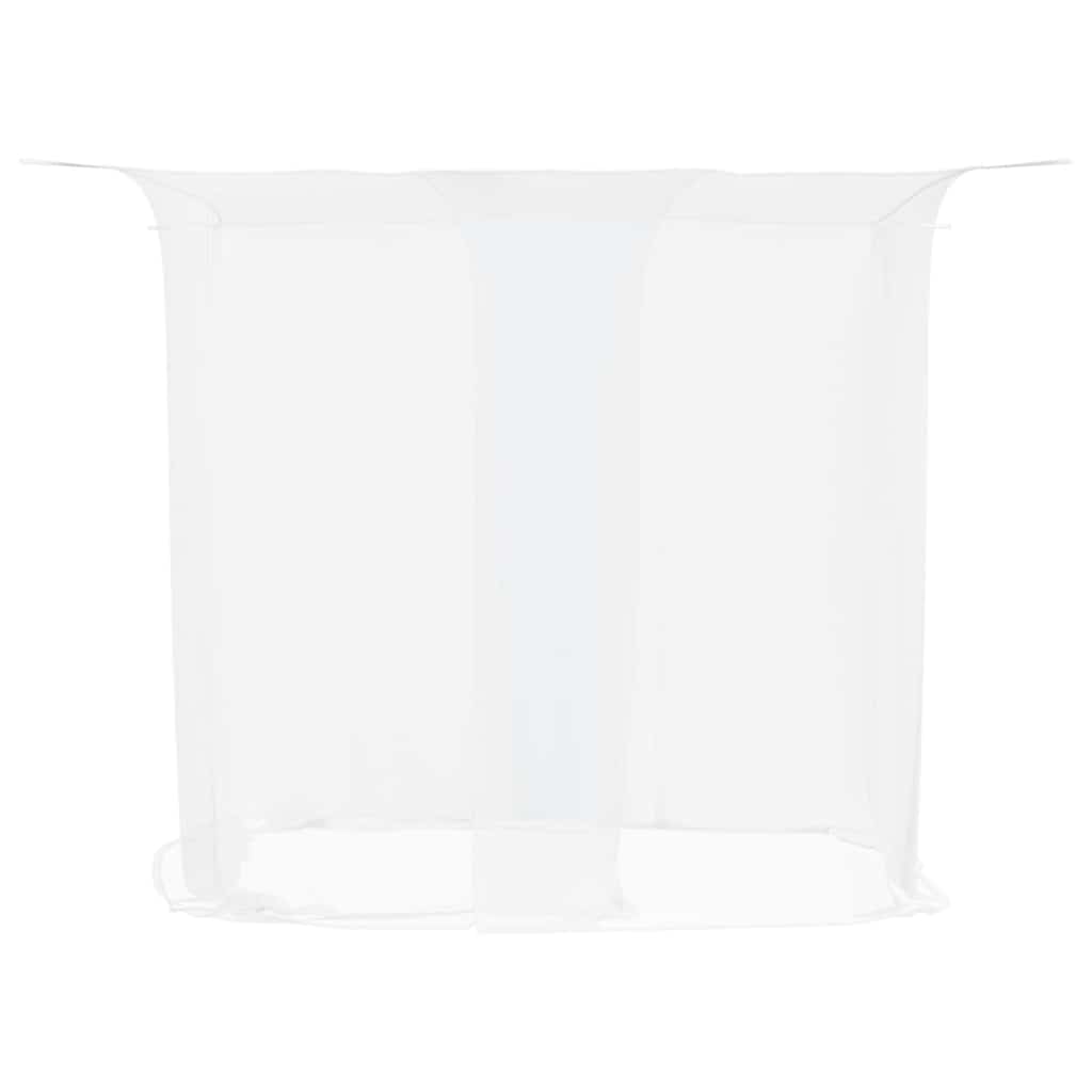 vidaXL Hanging Mosquito Net 156 Mesh White 220x150x180 cm