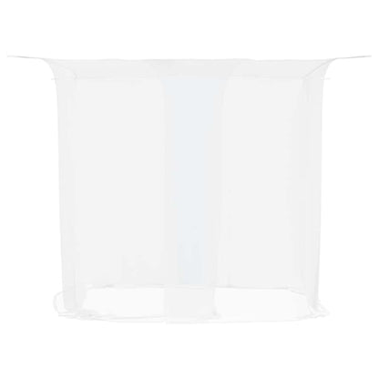 vidaXL Hanging Mosquito Net 156 Mesh White 220x150x180 cm