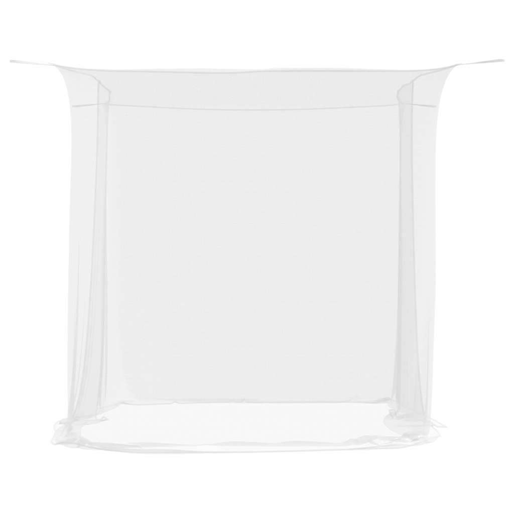vidaXL Hanging Mosquito Net 156 Mesh White 220x150x180 cm