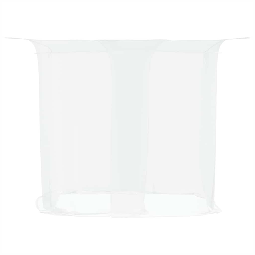vidaXL Hanging Mosquito Net 156 Mesh White 220x180x180 cm