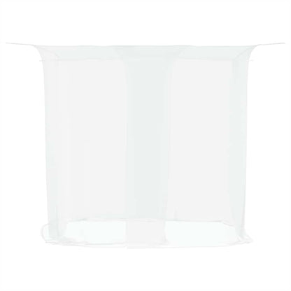 vidaXL Hanging Mosquito Net 156 Mesh White 220x180x180 cm