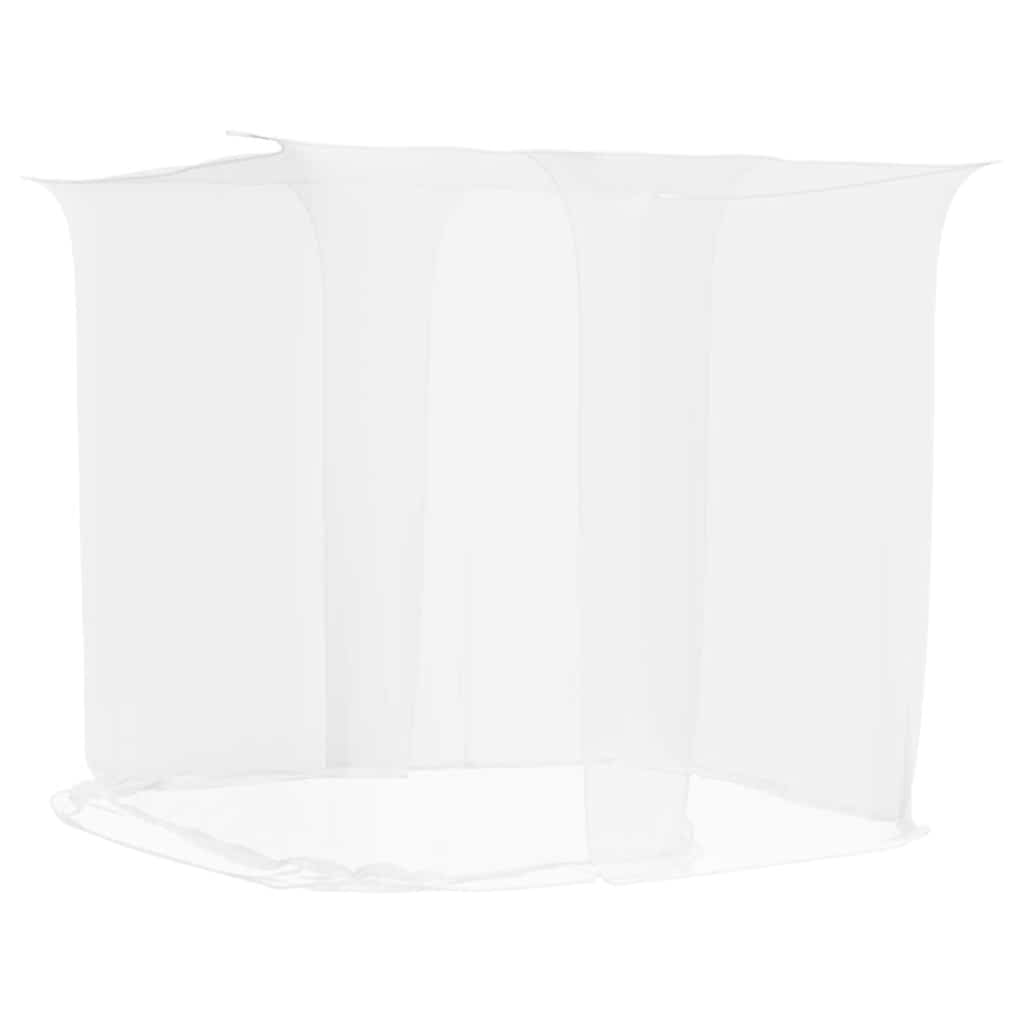 vidaXL Hanging Mosquito Net 156 Mesh White 220x180x180 cm