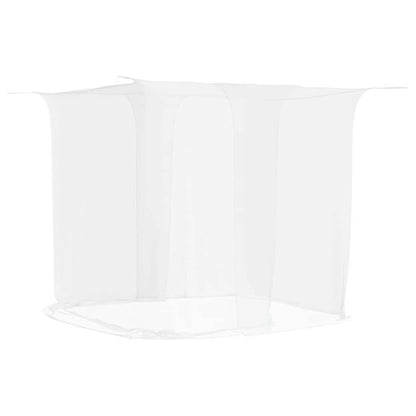 vidaXL Hanging Mosquito Net 156 Mesh White 220x200x210 cm