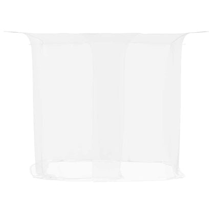vidaXL Hanging Mosquito Net 156 Mesh White 220x200x210 cm