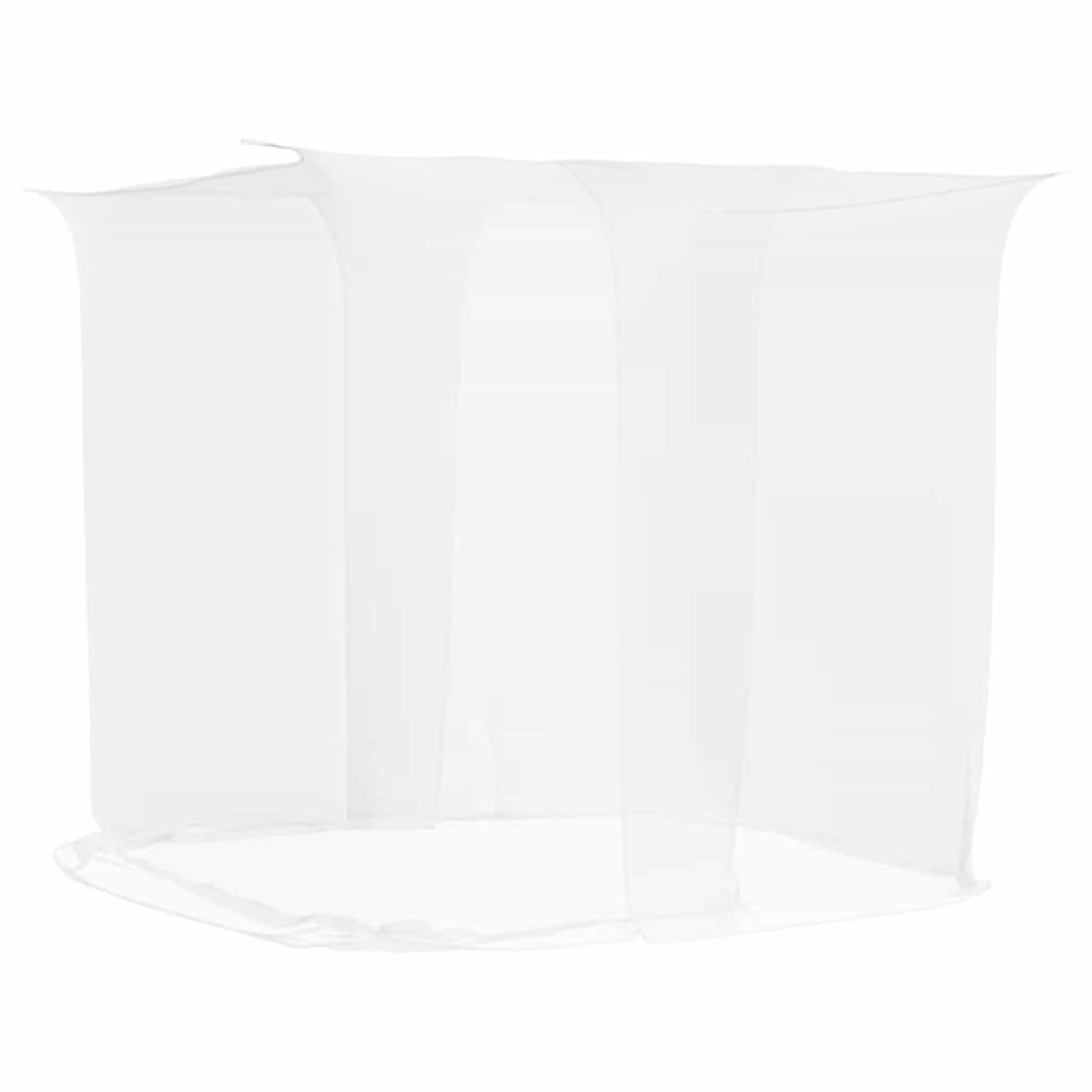 vidaXL Hanging Mosquito Net 156 Mesh White 220x200x210 cm