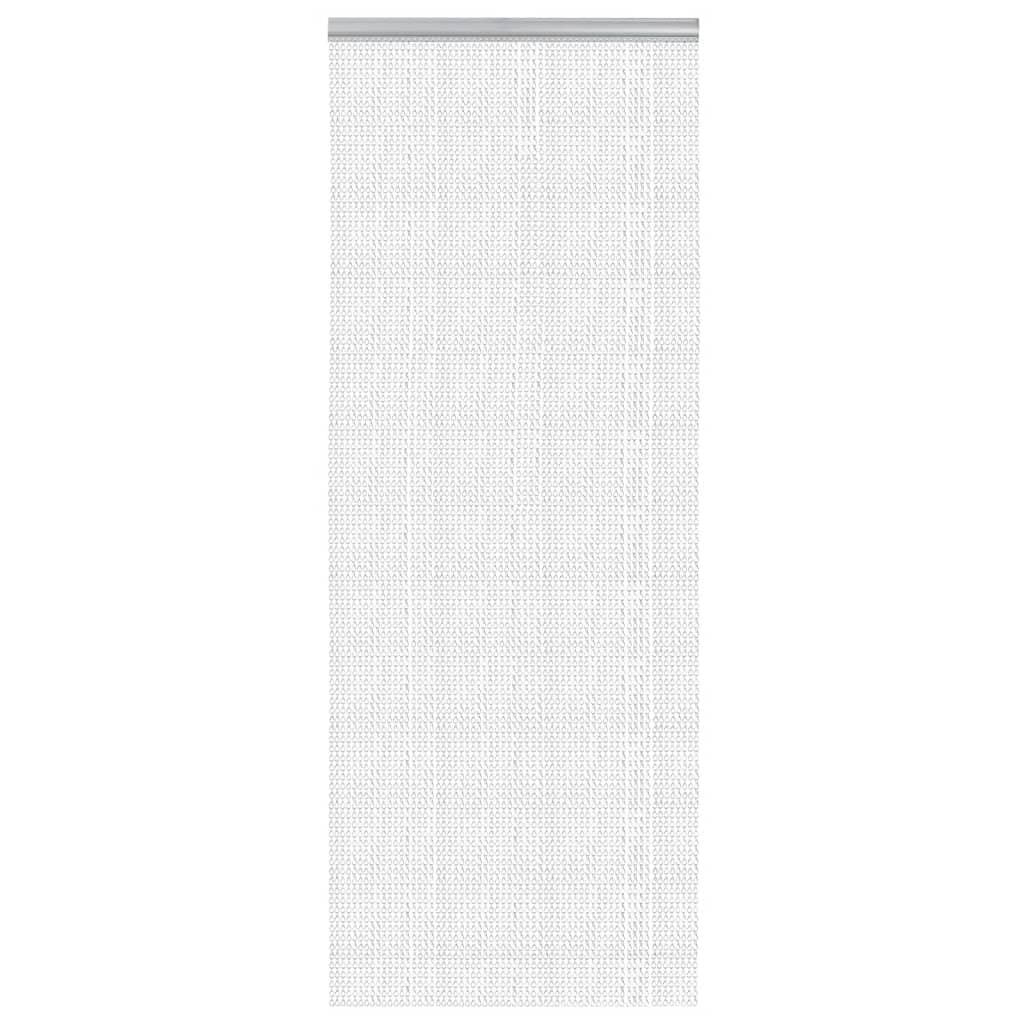 vidaXL Chain Door Fly Screen 80x212 cm Aluminium