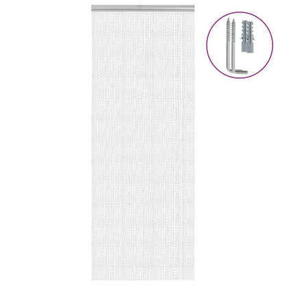 vidaXL Chain Door Fly Screen 80x221 cm Aluminium