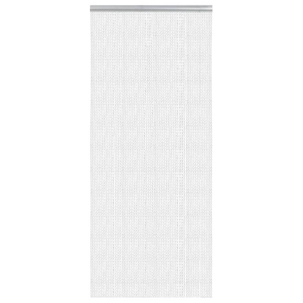 vidaXL Chain Door Fly Screen 90x212 cm Aluminium