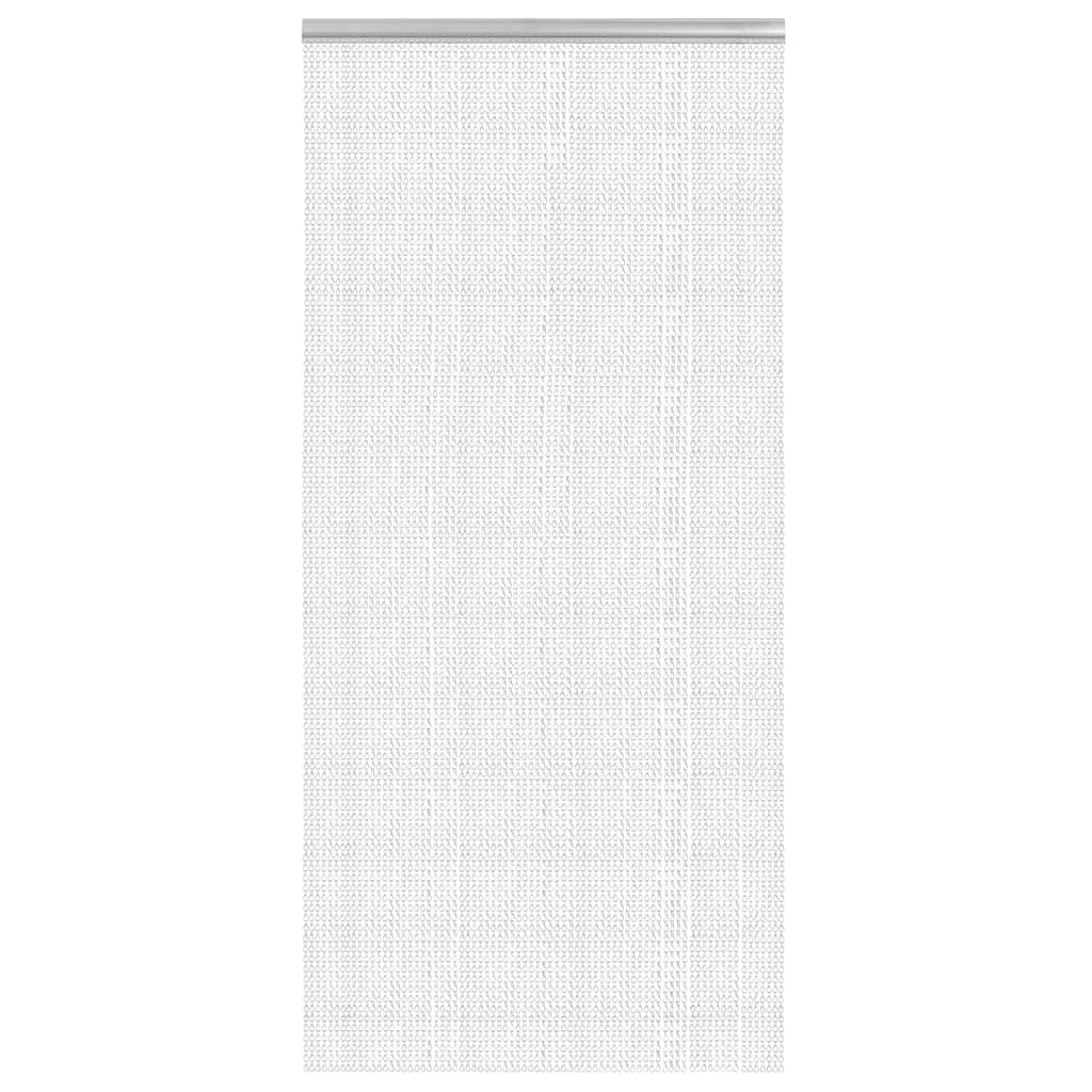 vidaXL Chain Door Fly Screen 100x226 cm Aluminium