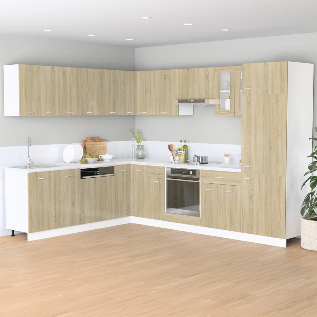 vidaXL Drawer Bottom Cabinet Lyon Sonoma Oak 40x46x81.5 cm Engineered Wood