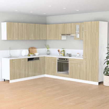 vidaXL Drawer Bottom Cabinet Lyon Sonoma Oak 40x46x81.5 cm Engineered Wood