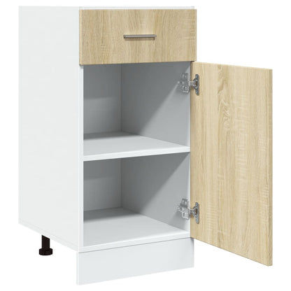 vidaXL Drawer Bottom Cabinet Lyon Sonoma Oak 40x46x81.5 cm Engineered Wood