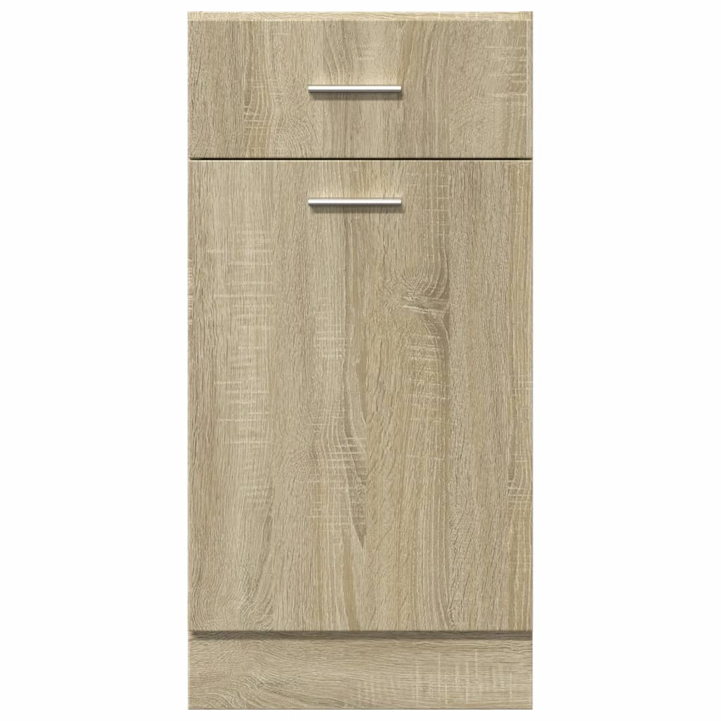 vidaXL Drawer Bottom Cabinet "Lyon" Sonoma Oak 40x46x81.5 cm