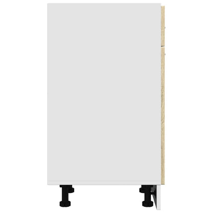 vidaXL Drawer Bottom Cabinet Lyon Sonoma Oak 40x46x81.5 cm Engineered Wood