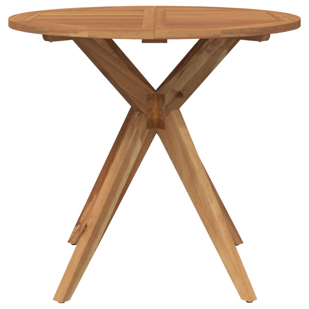 vidaXL 3 Piece Garden Dining Set Solid Wood Acacia