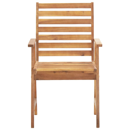 vidaXL 3 Piece Garden Dining Set Solid Wood Acacia