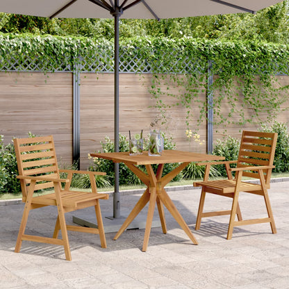 vidaXL 3 Piece Garden Dining Set Solid Wood Acacia