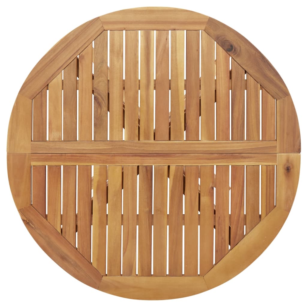 vidaXL 3 Piece Garden Dining Set Solid Wood Acacia