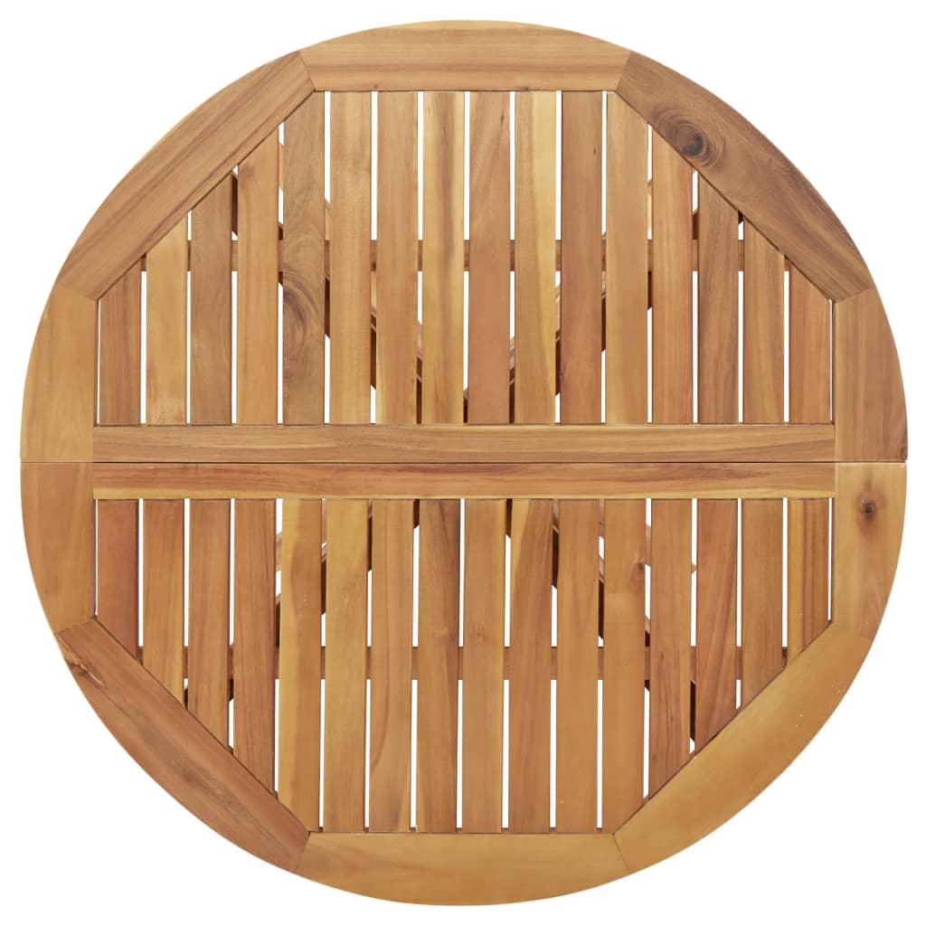 vidaXL 5 Piece Garden Dining Set Solid Wood Acacia