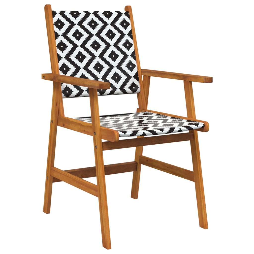 vidaXL Garden Dining Set | Natural wood | Solid Acacia Wood | Standard | Durable
