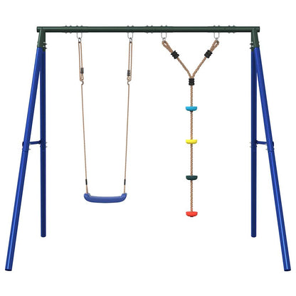 vidaXL Outdoor Swing Set with Swing and Disc Swing