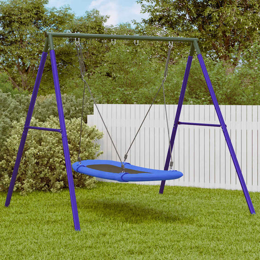 vidaXL Outdoor Swing Set with Nest Swing