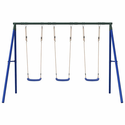 vidaXL Outdoor Swing Set with 3 Swings