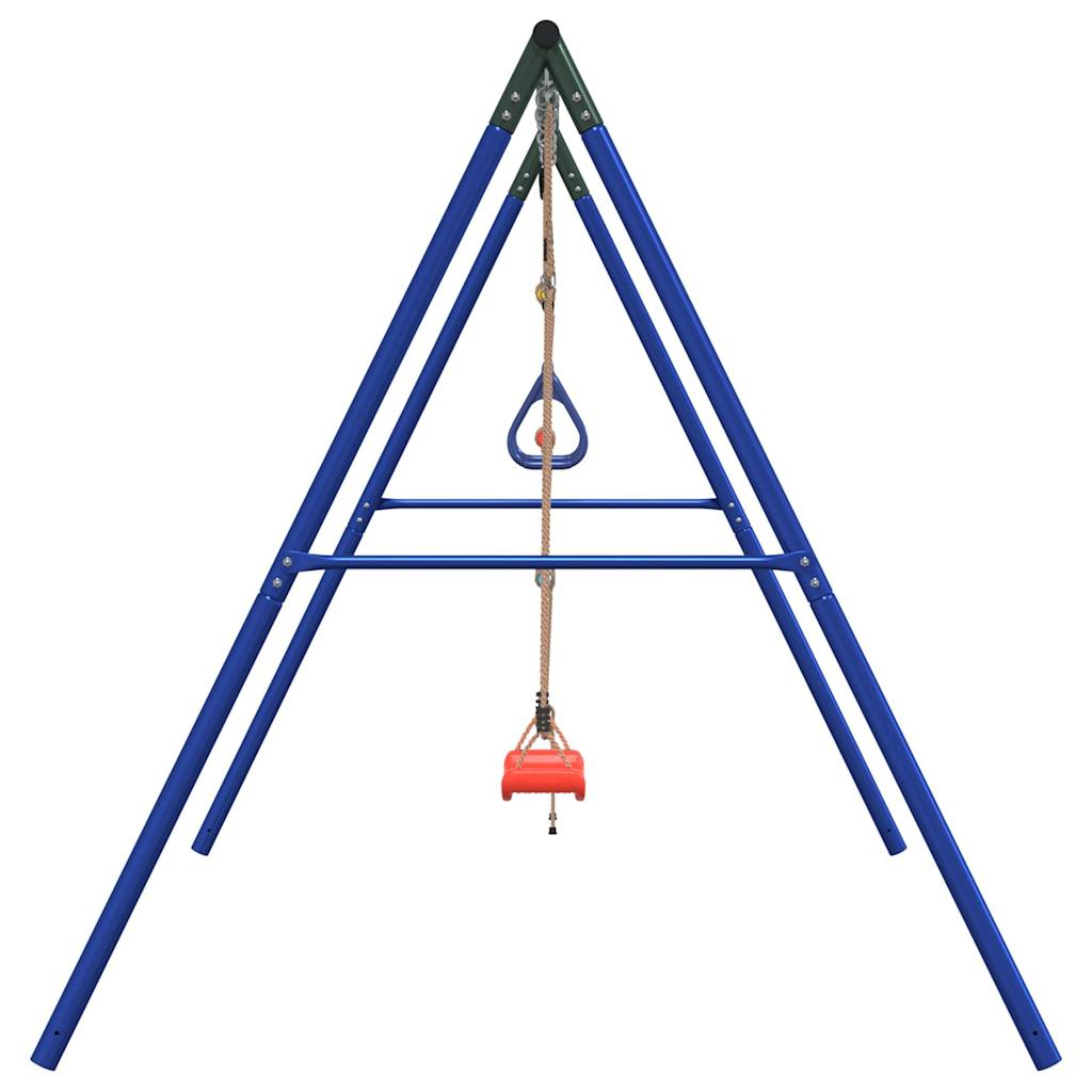 vidaXL Outdoor Swing Set with Swing, Trapeze, Ladder